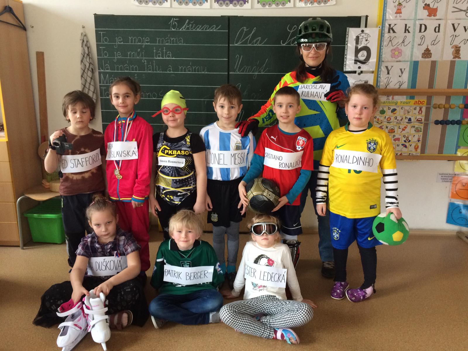 Sportovní karneval 15.3.2019